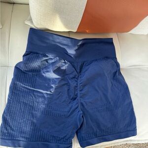 Women's Navy Blue Bike Shorts